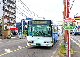 鹿児島交通「国分中央公園」バス停（北側）